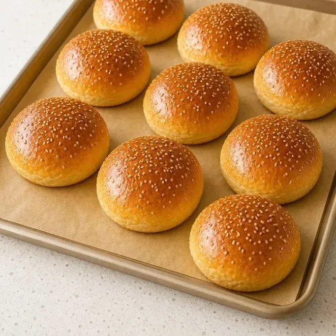 Soft and Fluffy Sourdough Discard Burger Buns Sourdough Discard Burger Buns
