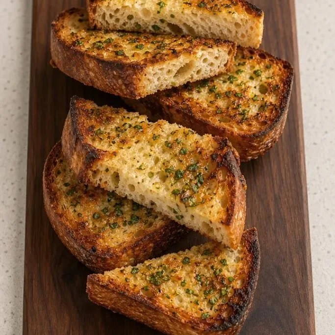 Sourdough Garlic Bread