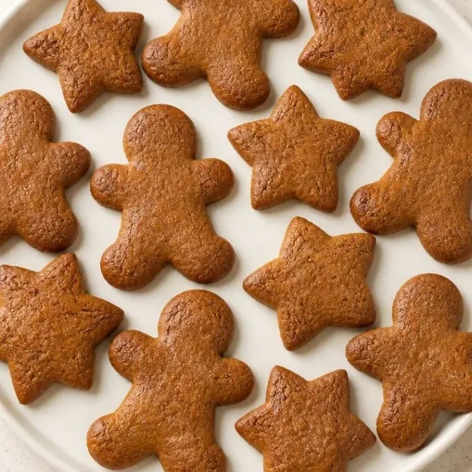 Sourdough Gingerbread Cookies