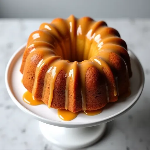 Southern-Style Brown Sugar Caramel Pound Cake