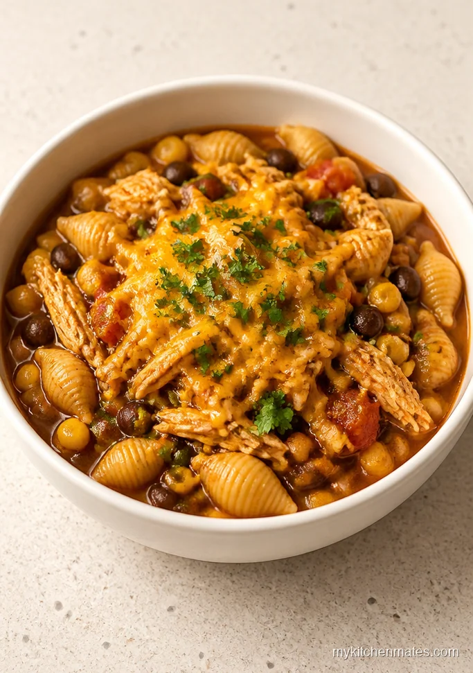 Southwest Chicken and Noodles