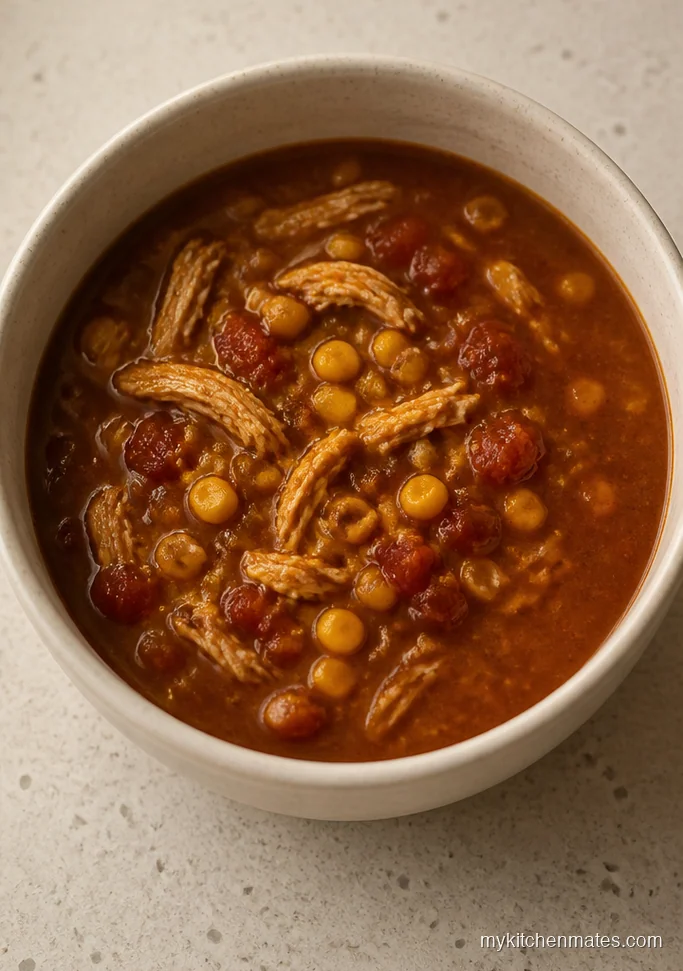 Southwest Chicken Corn Soup