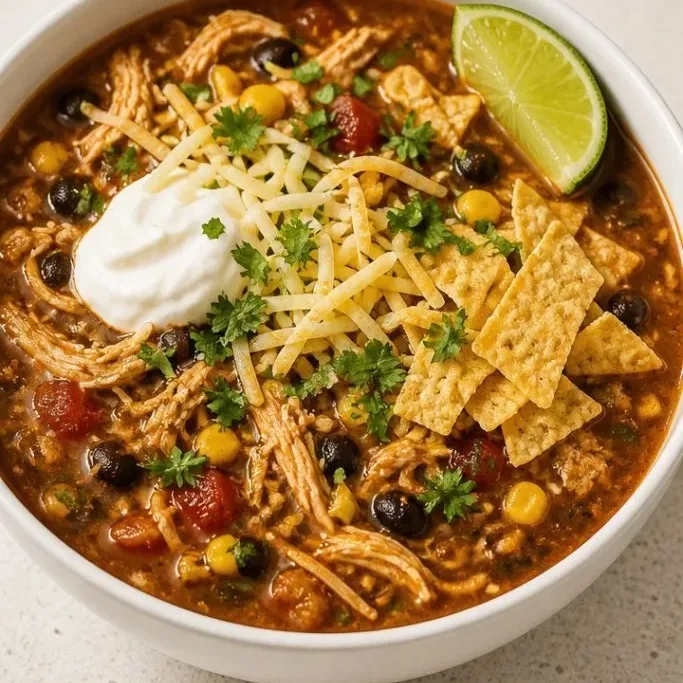 Smoky Southwest Chicken Soup (Ready in 45 Minutes) Southwest Chicken Soup