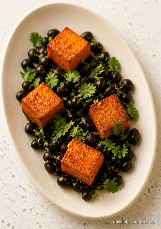 Southwest Roasted Sweet Potato Cubes
