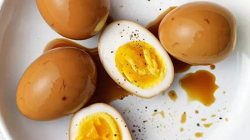 Soy Sauce Eggs Food photo of Soy Sauce Eggs