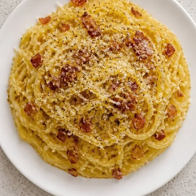 Spaghetti Squash Carbonara