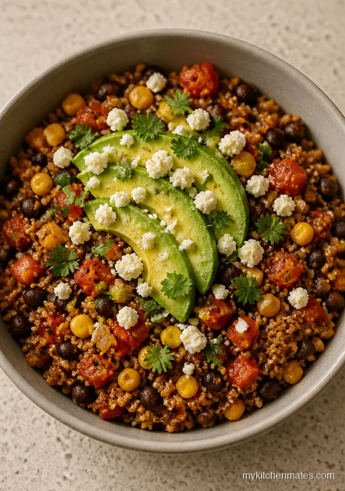Spiced Black Bean and Quinoa Bowls