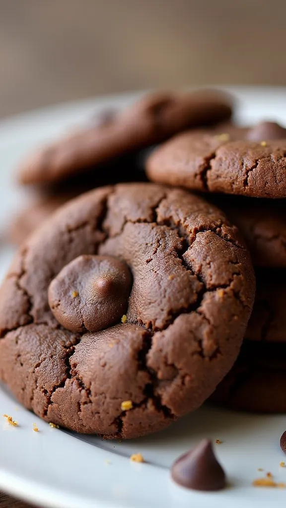 - Spiced Chocolate Ginger Cookies