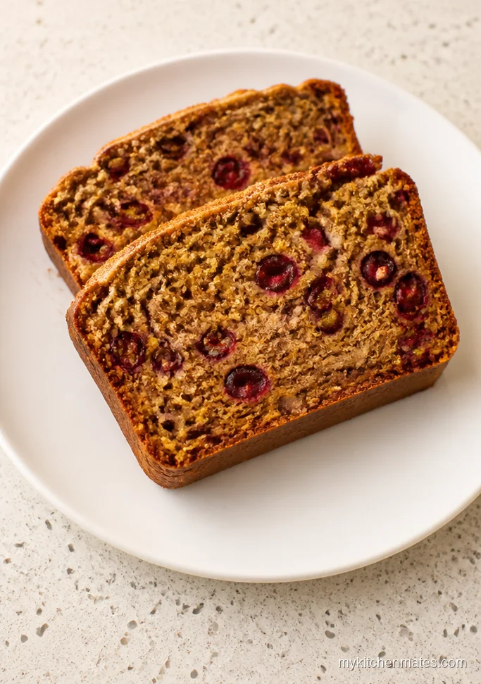 11 Easy Cranberry Bread Recipes for Cozy Mornings and Gift Giving Spiced Cranberry Walnut Loaf