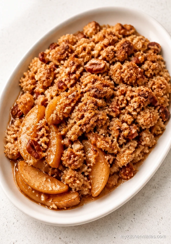 Spiced Keto Apple Dump Cake