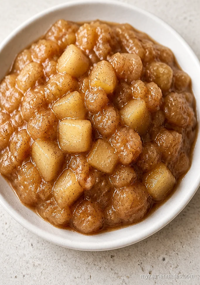 Spiced Pear Apple Sauce