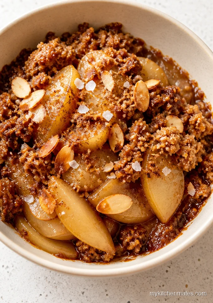 Spiced Pear Dump Cake