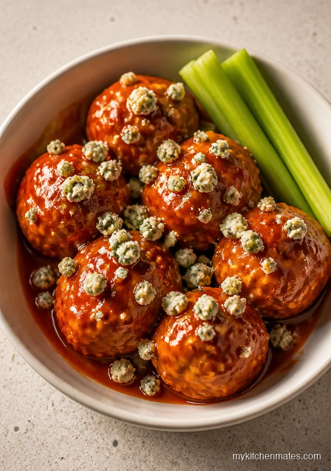 13 Crockpot Meatball Appetizer Recipes for Game Day and Potlucks Spicy Buffalo Meatballs