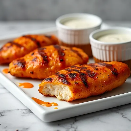 Spicy Buffalo Ranch Chicken Tenderloins