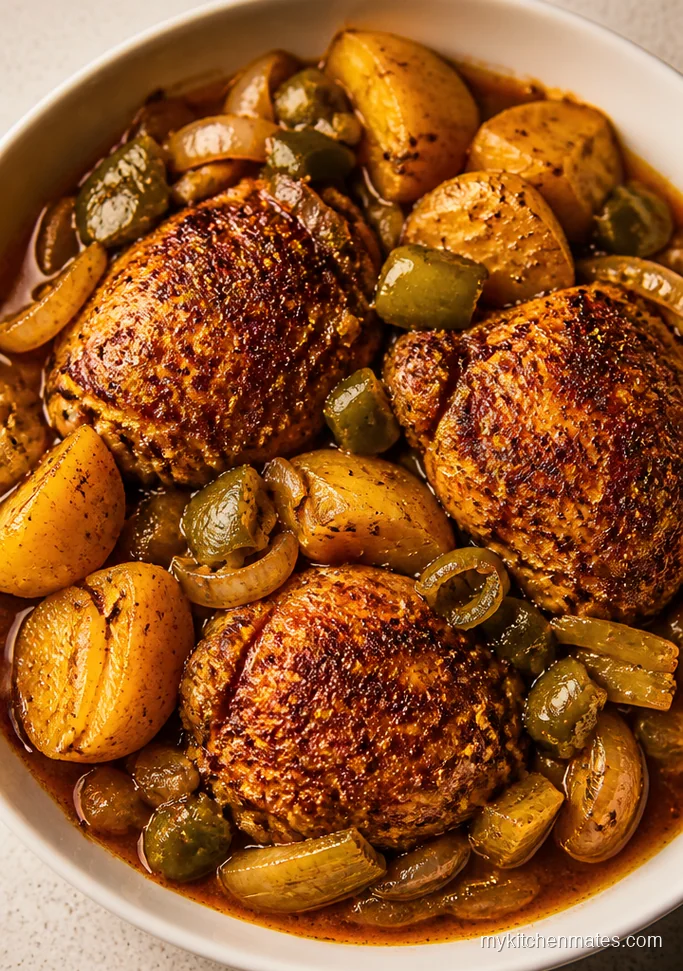 Spicy Cajun Chicken and Potatoes