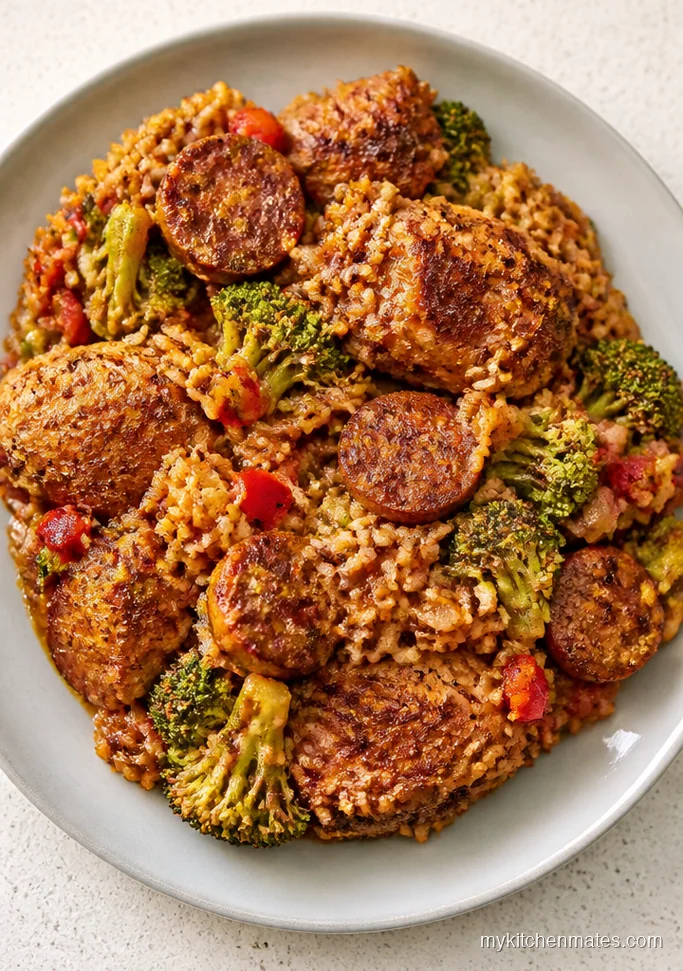 Spicy Cajun Chicken Broccoli Casserole