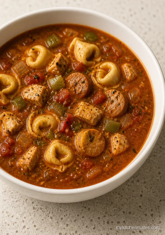 12 Chicken Tortellini Soup Recipes for Cozy One-Pot Dinners Spicy Cajun Chicken Tortellini Soup