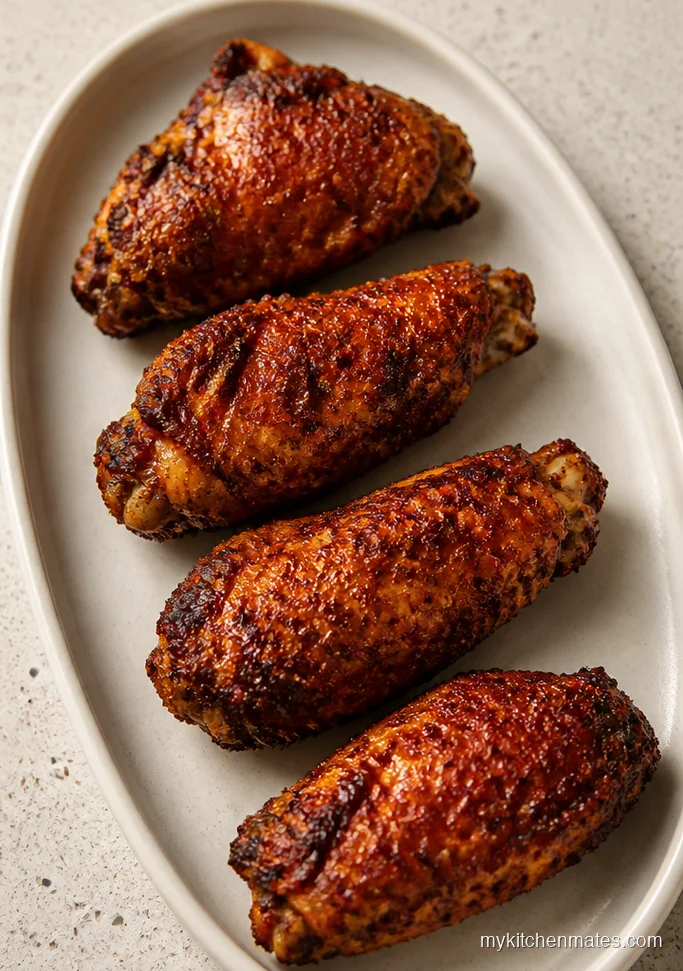 Spicy Cajun Crockpot Chicken Wings