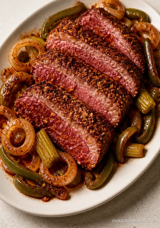 Spicy Cajun Slow Cooker Corned Beef