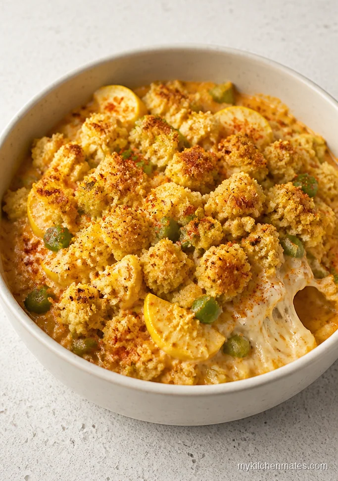 Spicy Cajun Squash Casserole