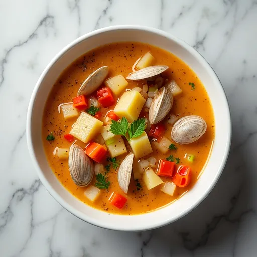 Spicy Cajun-Style Clam Chowder