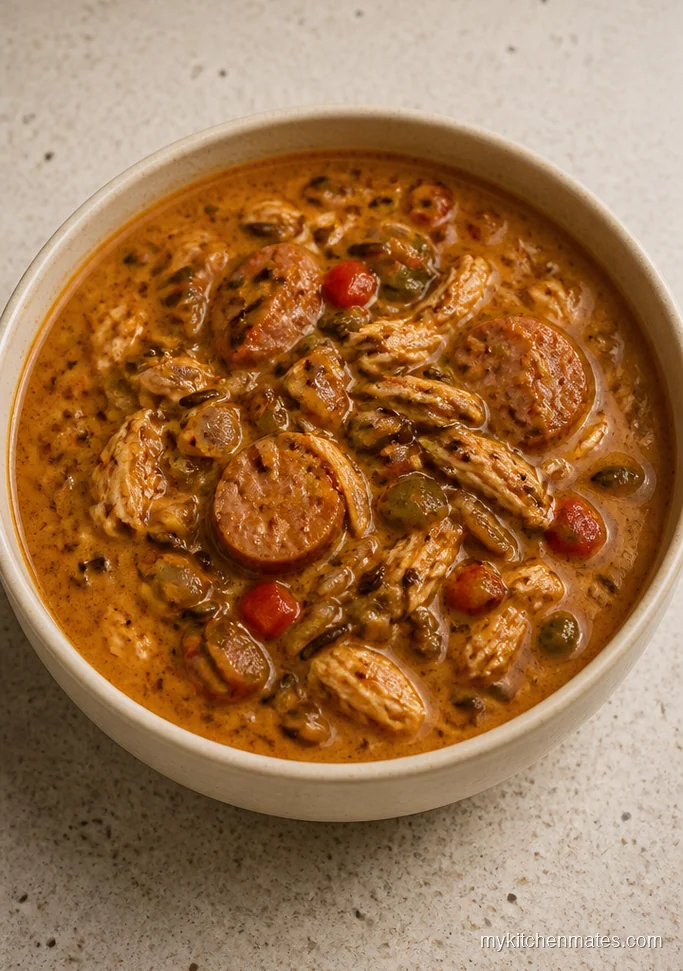 Spicy Cajun Wild Rice Soup