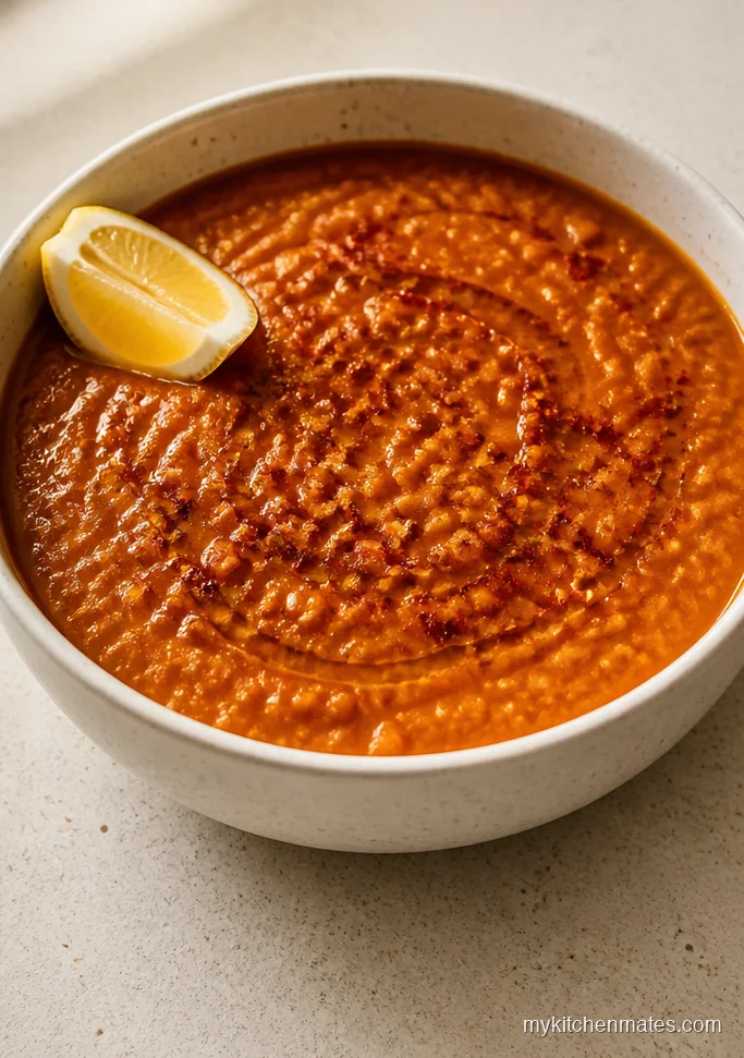 Spicy Carrot and Lentil Soup