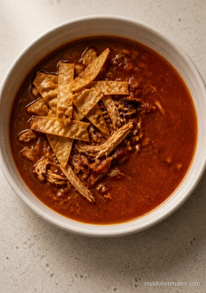 Spicy Chicken Tortilla Soup