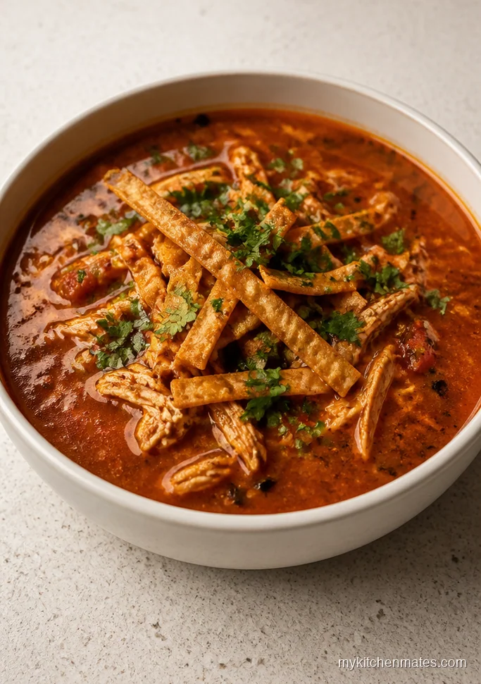 Spicy Chicken Tortilla Soup