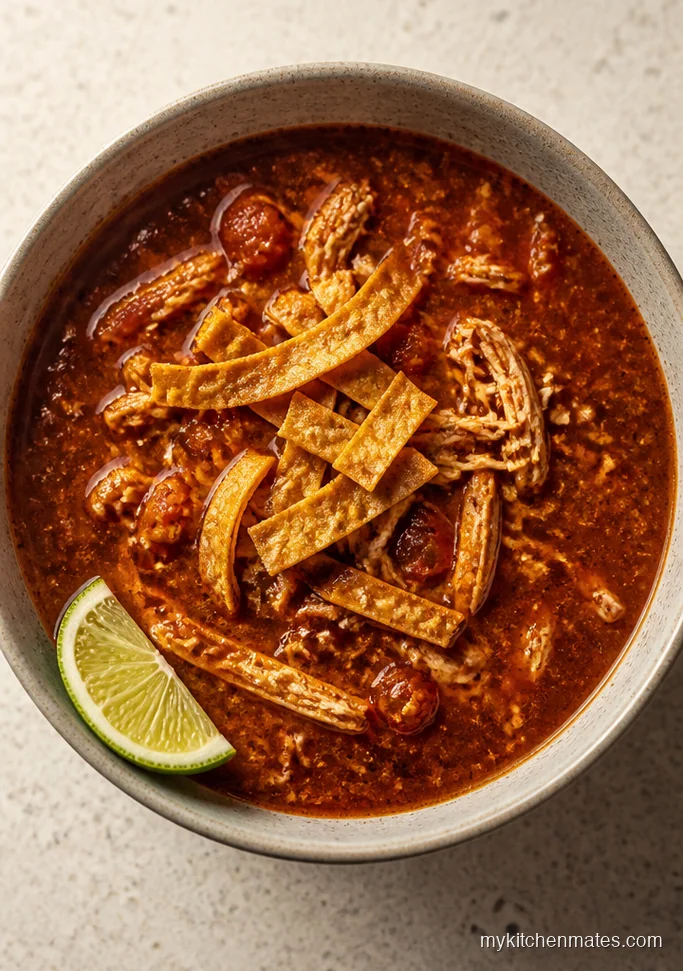 Spicy Chicken Tortilla Soup