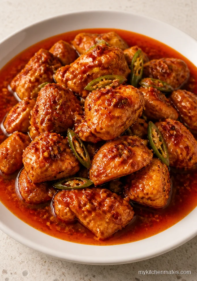 Spicy Chili Garlic Butter Chicken