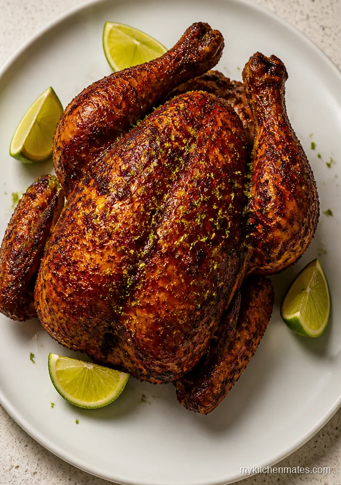 Spicy Chili Lime Crockpot Chicken