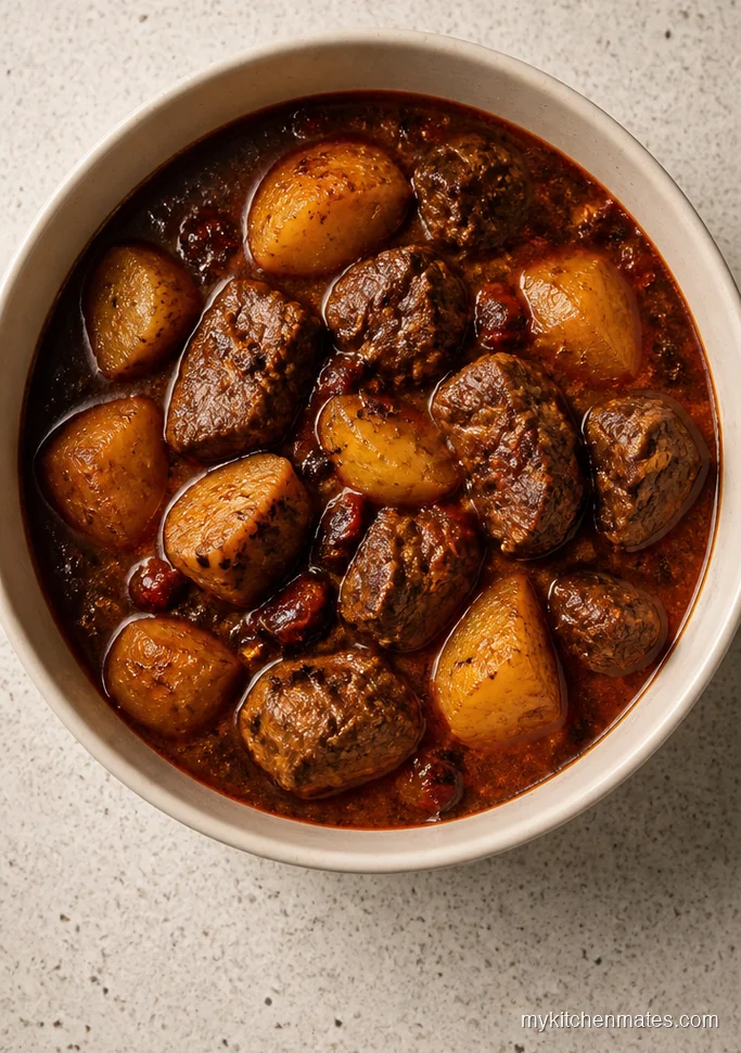 Spicy Chipotle Instant Pot Beef Stew