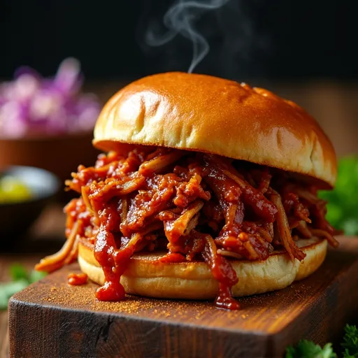 Spicy Chipotle Pulled Pork Sloppy Joes