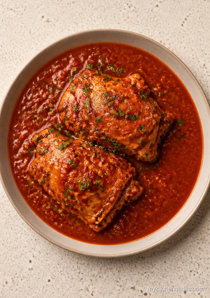 Spicy Crockpot Chicken Fra Diavolo
