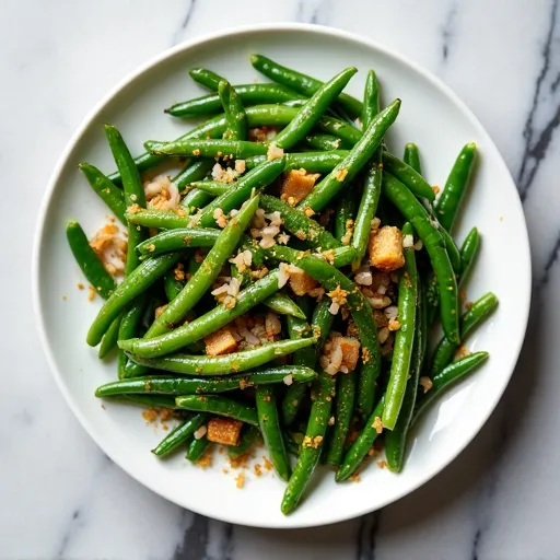 Spicy Indian-Style Green Beans with Cumin