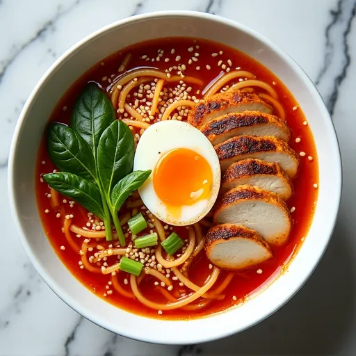 Spicy Korean-Inspired Chicken Ramen