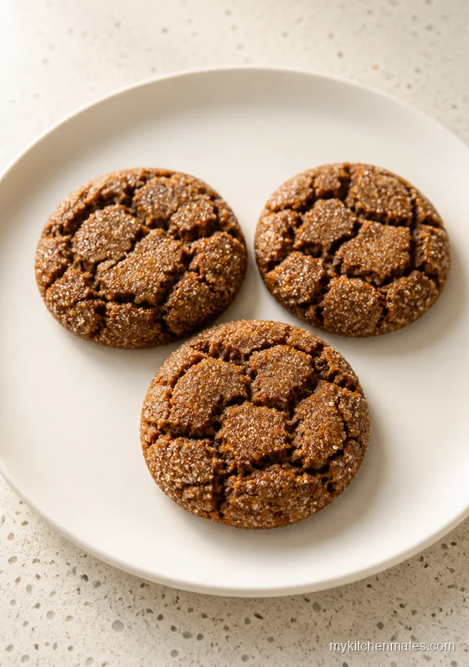 Spicy Molasses Gingersnaps