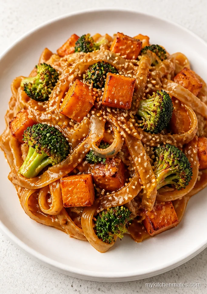 13 Sweet Potato and Broccoli Recipes That Make Dinner a Breeze Spicy Peanut Sweet Potato Broccoli Noodles