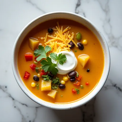 Spicy Southwest Potato Soup