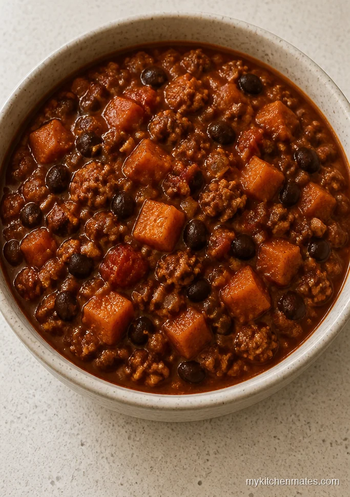 Spicy Turkey Sweet Potato Chili