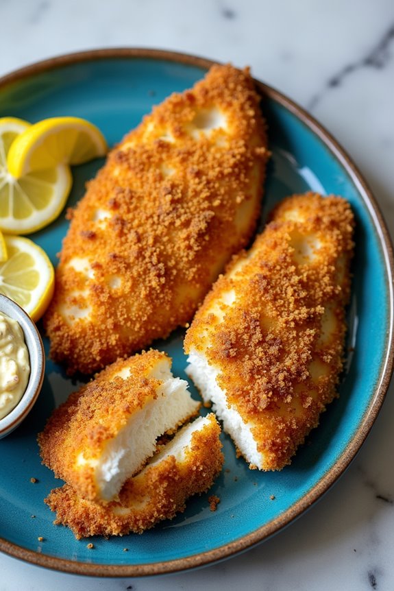 spicy cornmeal crusted catfish