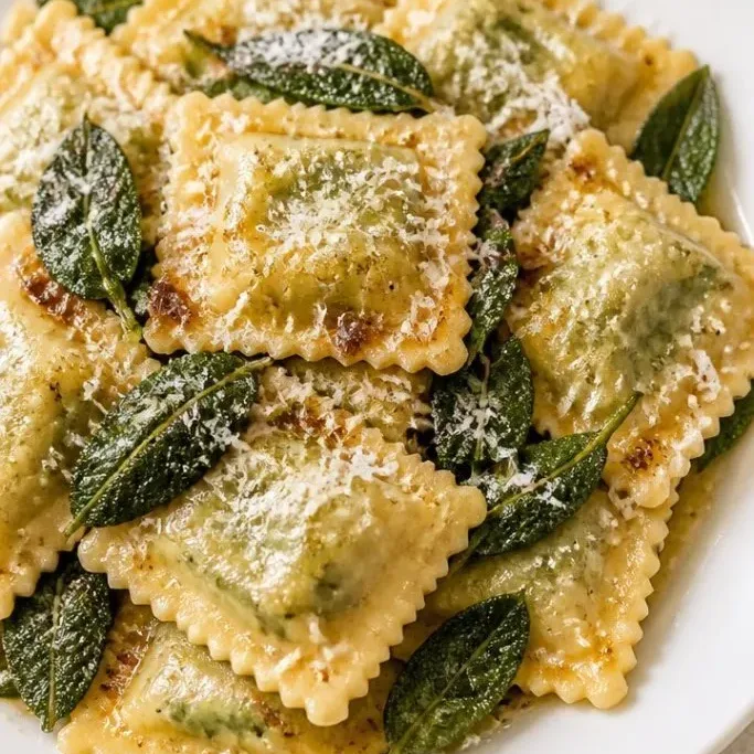 Spinach And Ricotta Ravioli