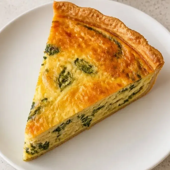 Spinach Artichoke Quiche