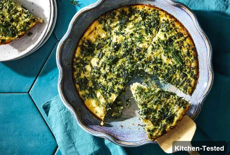 Spinach & Feta Quiche spinach feta quiche