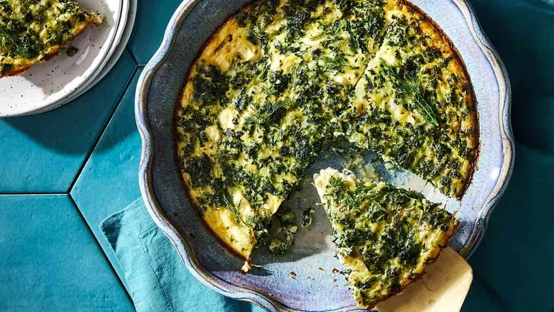 Spinach & Feta Quiche Food photo of Spinach & Feta Quiche