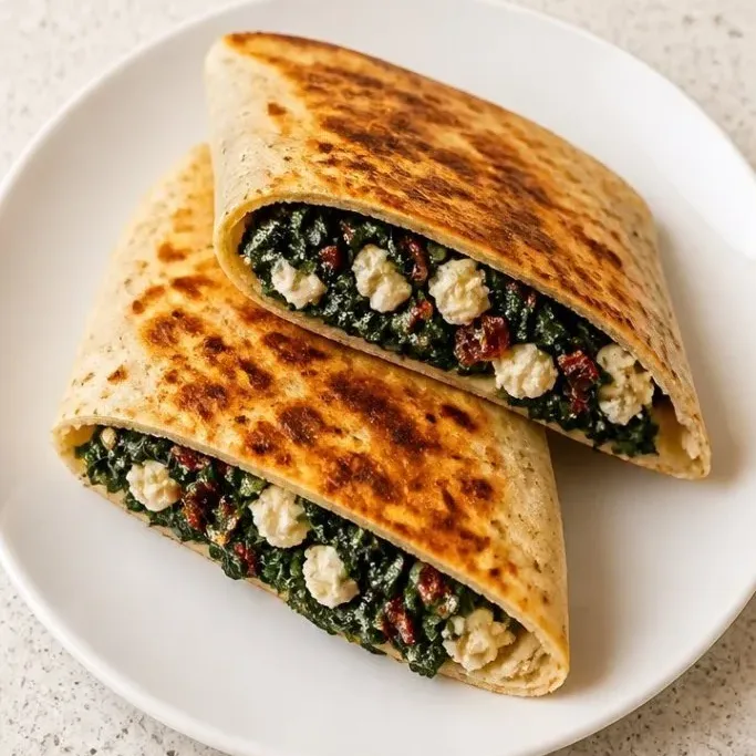 Spinach Feta Wrap