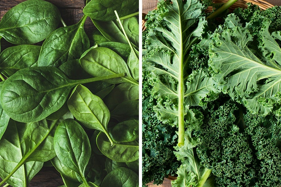 21 Foods That Make You Poop Instantly (And Feel Better Fast!) spinach kale