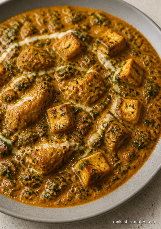 Spinach Paneer Butter Chicken