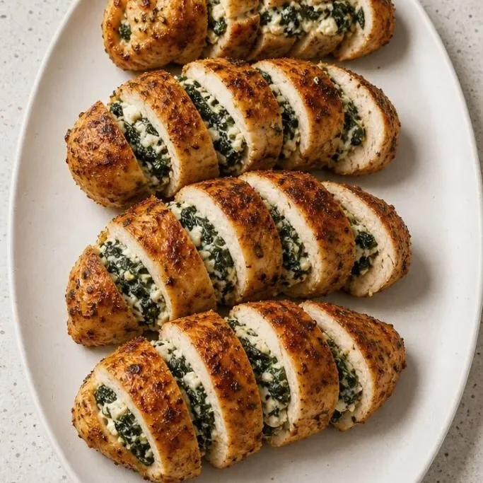 Spinach Stuffed Chicken Breast